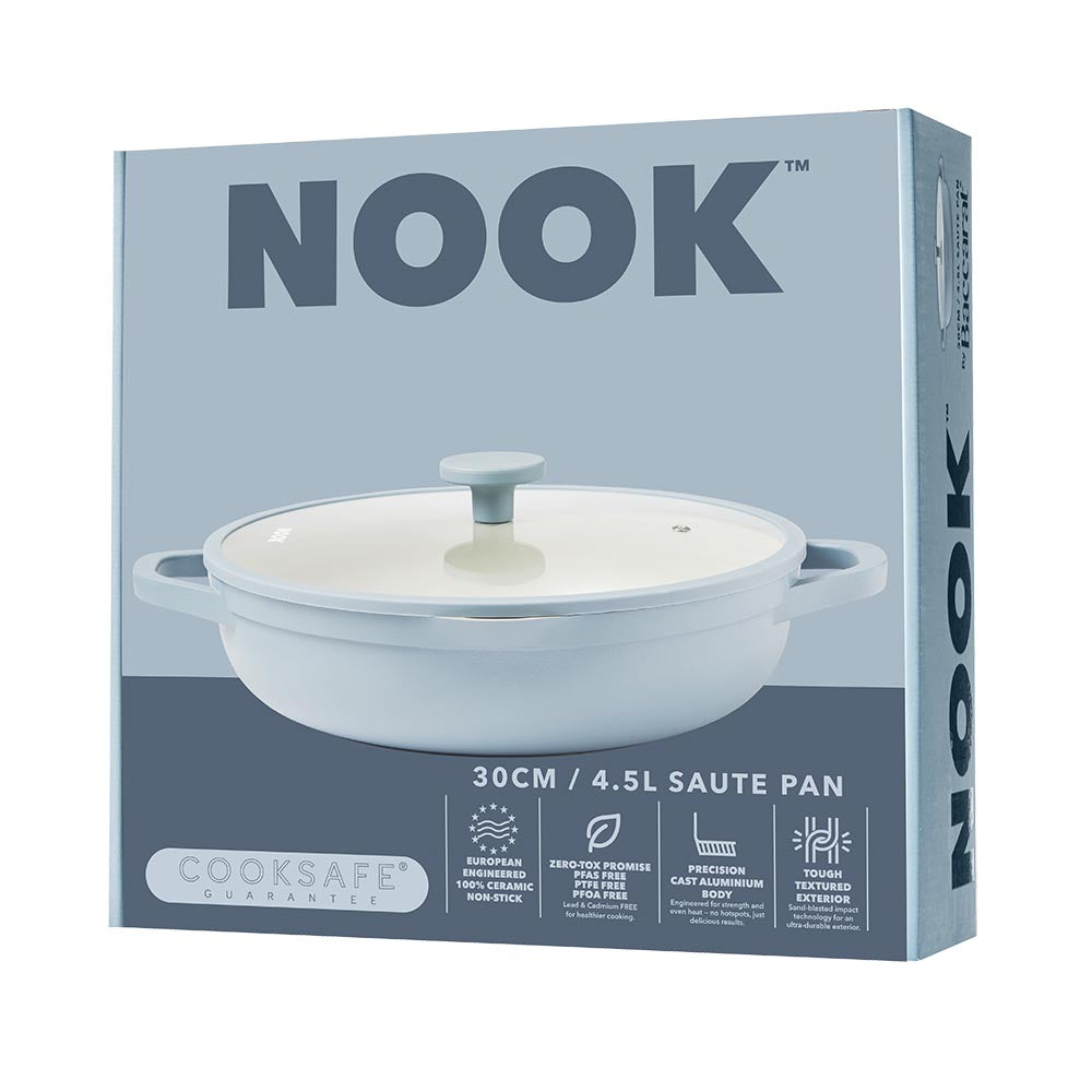 NOOK by Baccarat Saute Pan with Lid 30cm