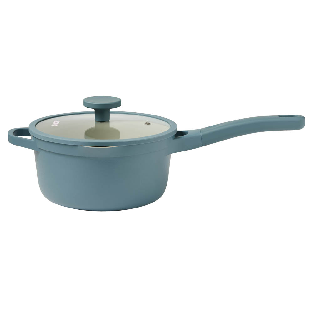 NOOK by Baccarat Saucepan with Lid 20cm denim blue