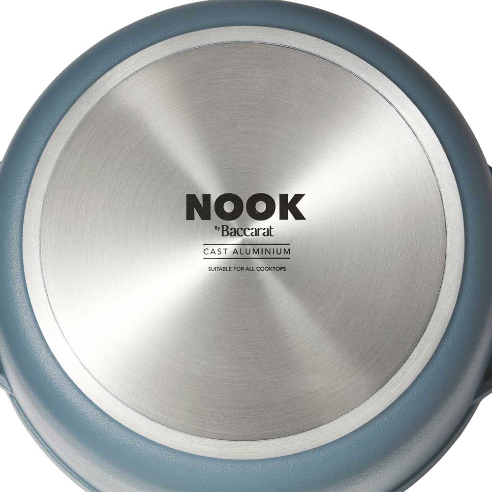 NOOK by Baccarat Casserole with Lid 28cm denim blue