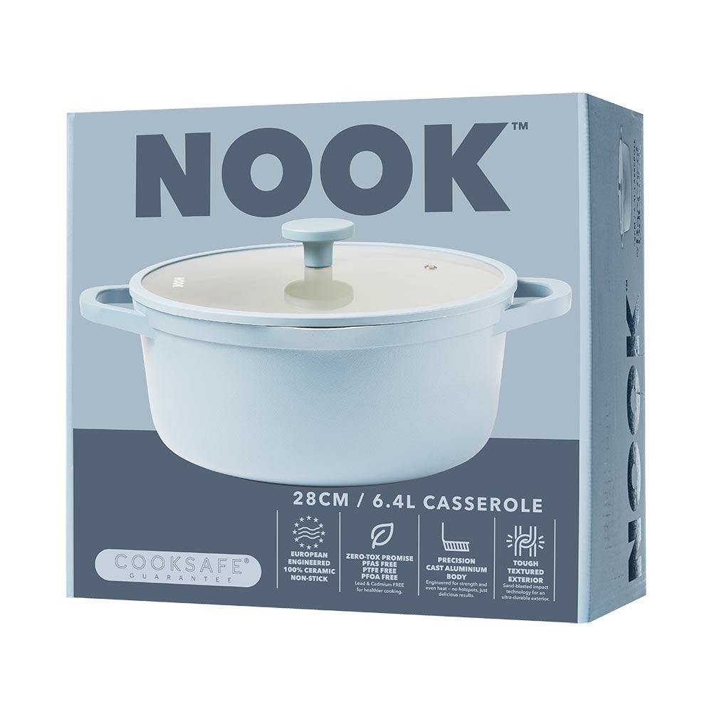 NOOK by Baccarat Casserole with Lid 28cm