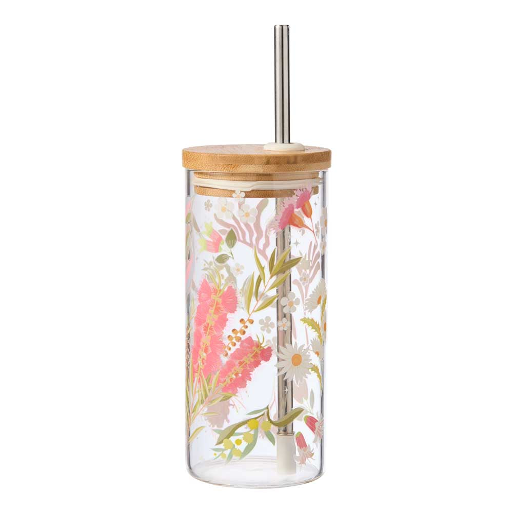 Alex Liddy Lottie Glass Smoothie Cup 600ml - House