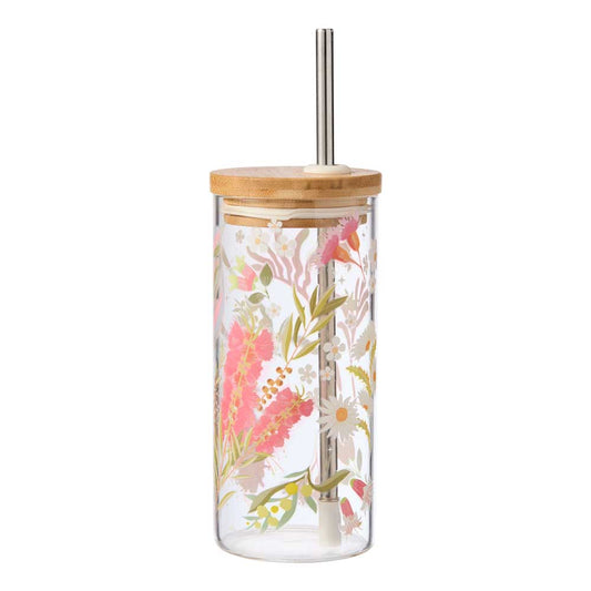 Alex Liddy Lottie Glass Smoothie Cup 600ml - House