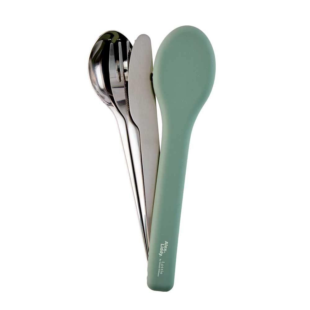 Alex Liddy Lottie Travel Cutlery Set - House