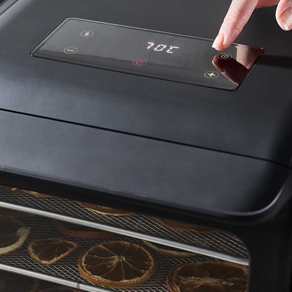 temperature setting on a dehydrator