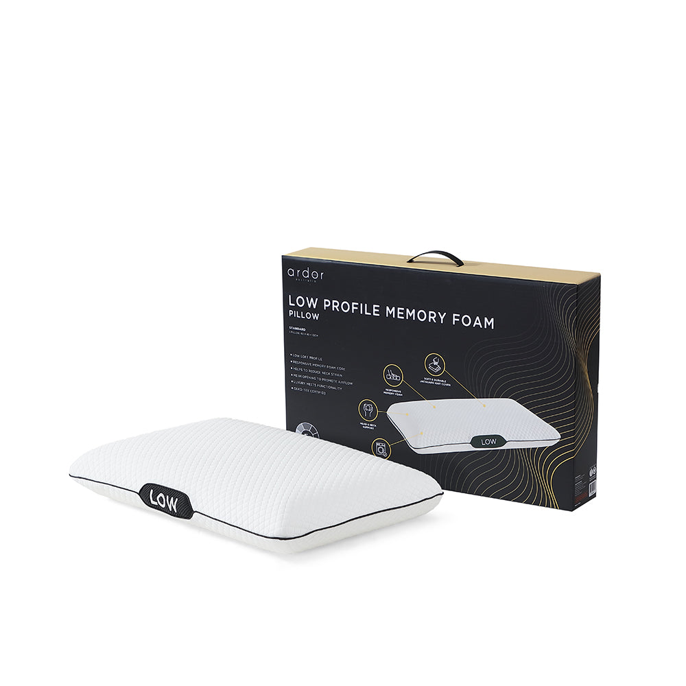 Ardor Low Profile Memory Foam Pillow