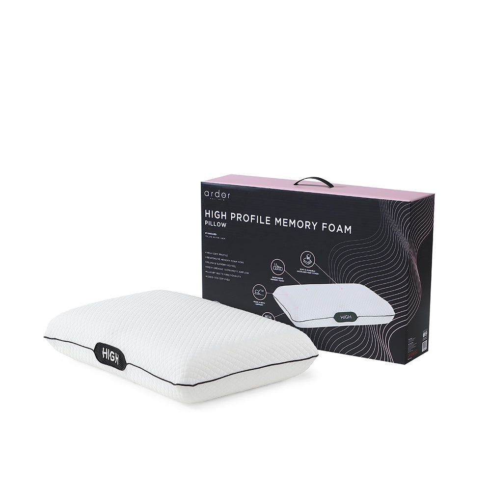 Ardor High Profile Memory Foam Pillow