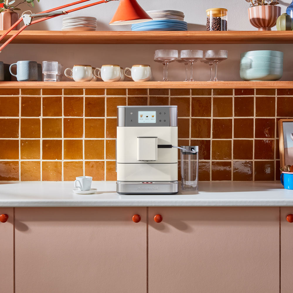 KitchenAid KF7 Fully Auto Espresso Machine Porcelain