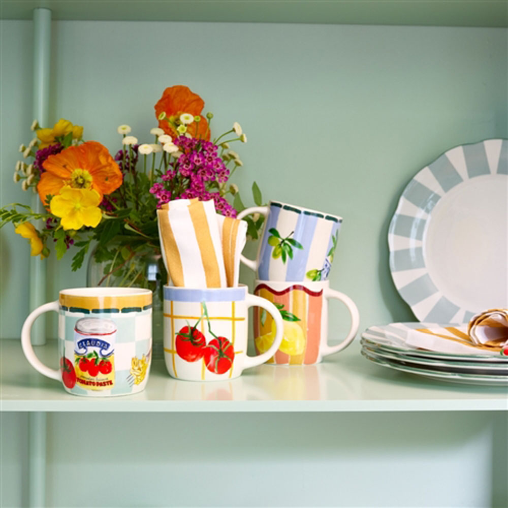 Porto Valentina Mugs Set of 4 300ml