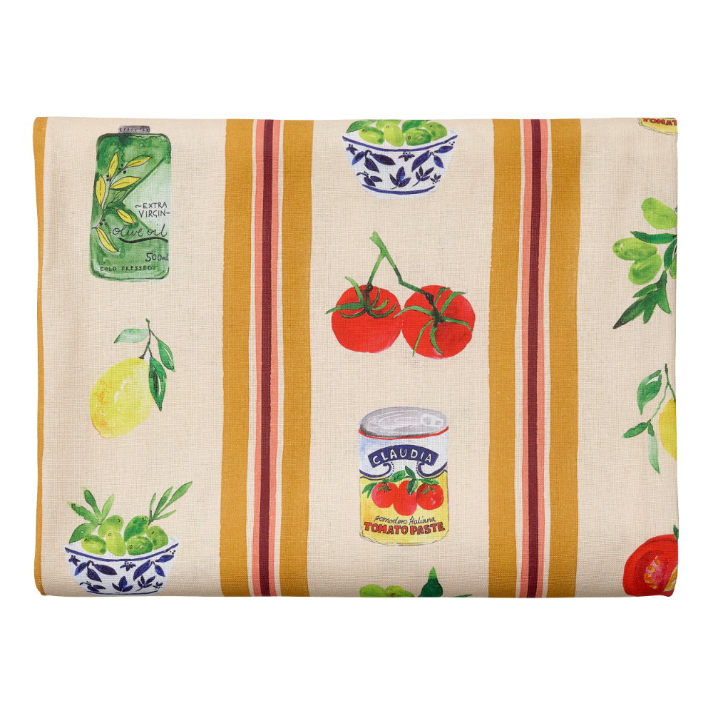 Porto Valentina Tablecloth 230x150cm Vintage