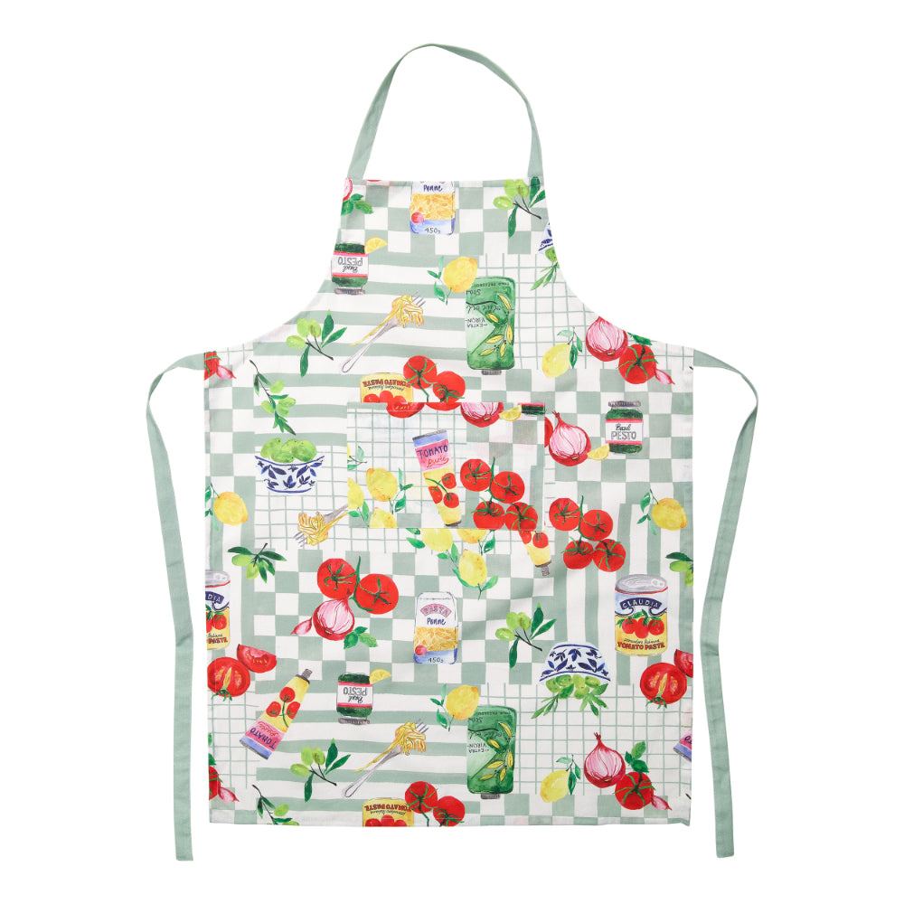 Porto Valentina Apron Sage