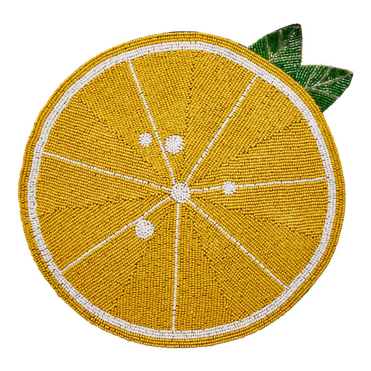 Porto Limone Beaded Placemat 36cm