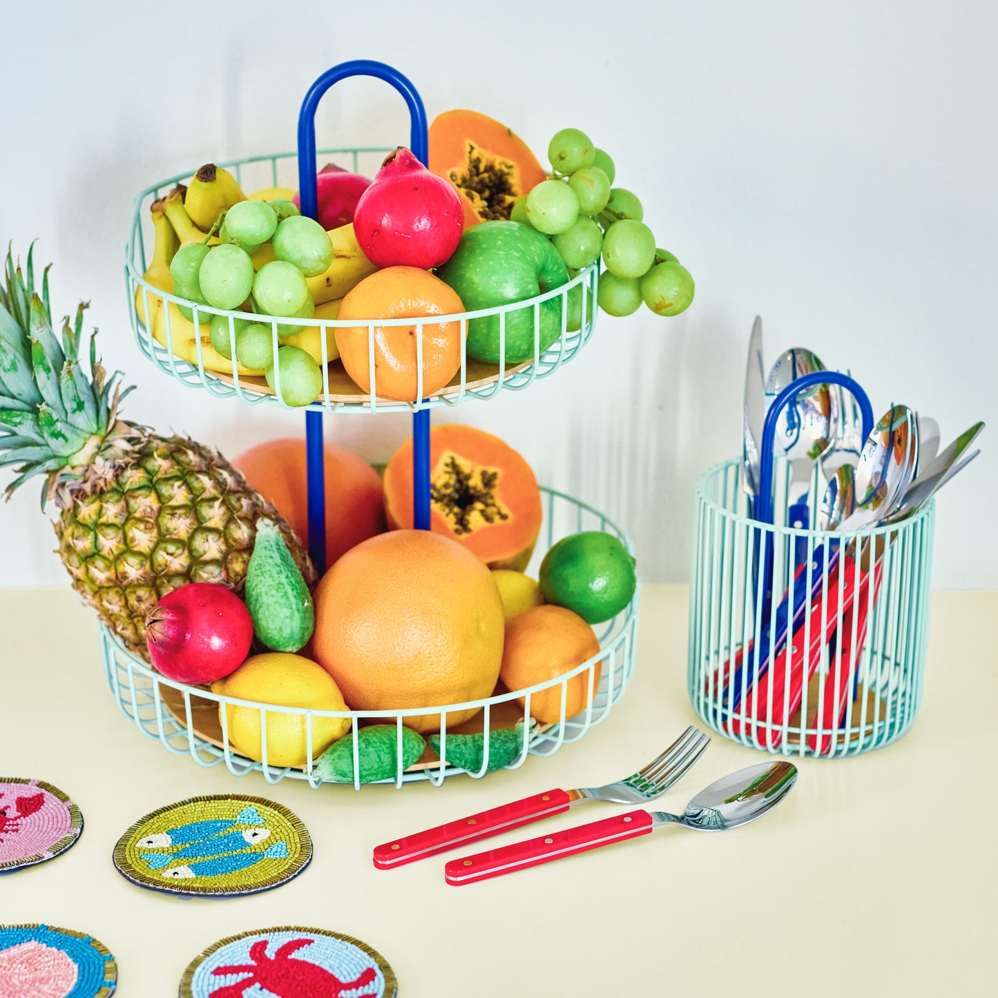 Porto Bon Bon 2 Tier Fruit Bowl 32x40cm