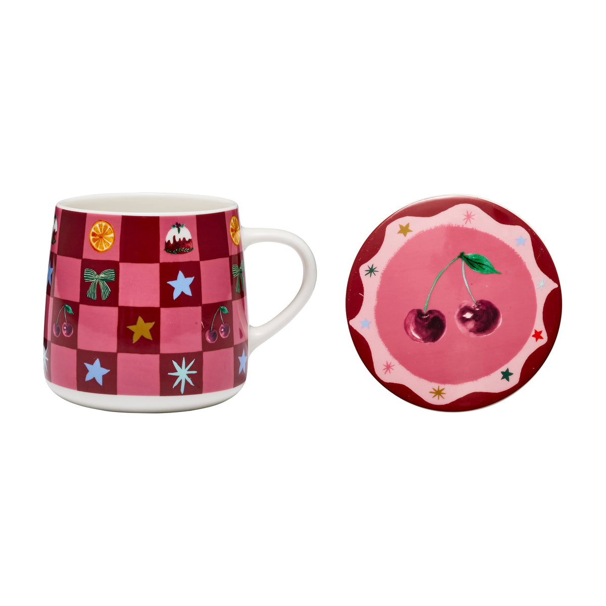 Porto Tis the Season Mug and Coaster Set 250ml