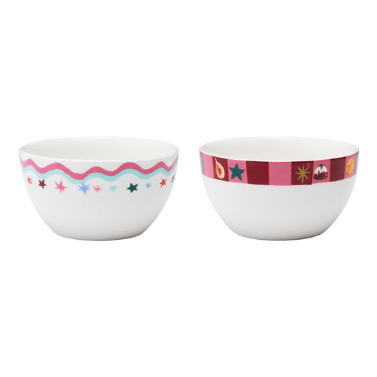 Porto Tis the Season Set of 2 Dip Bowls