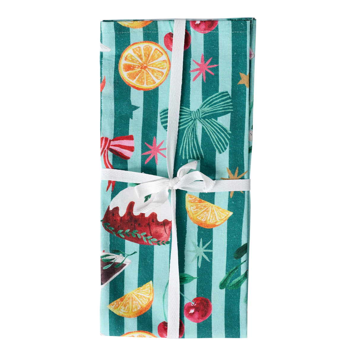 Porto Tis the Season Set of 2 Tea Towels