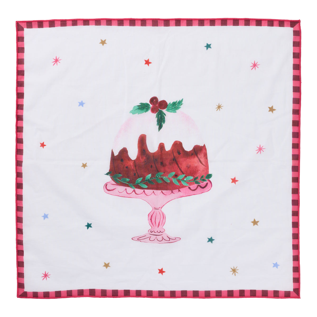 Porto Tis the Season Pudding Cloth 60x60cm