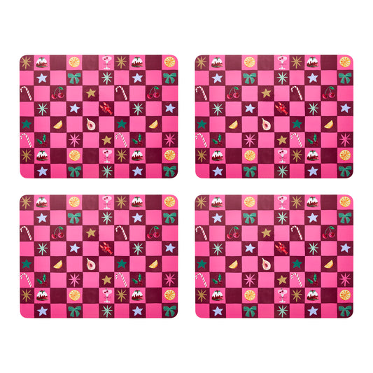 Porto Tis' the Season Set of 4 Placemats