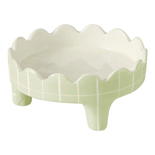 Porto Caris Footed Dish 12x12x5.5cm