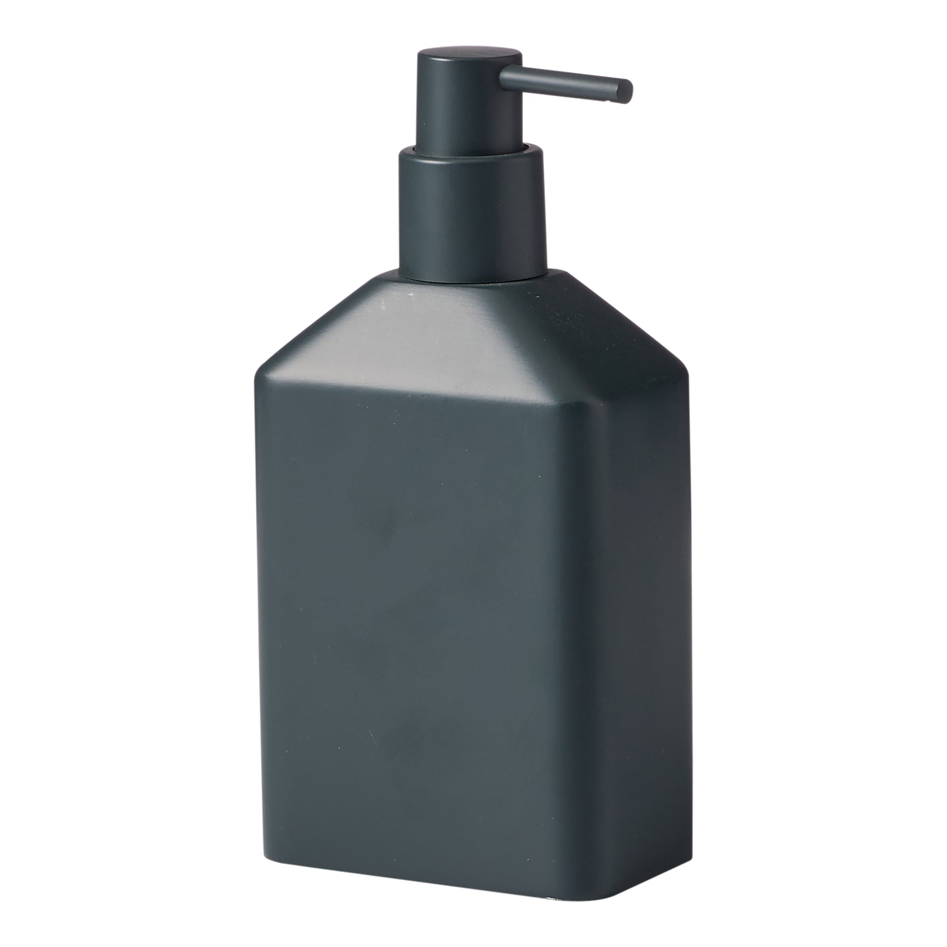The Porto Astoria single soap dispenser in coal.