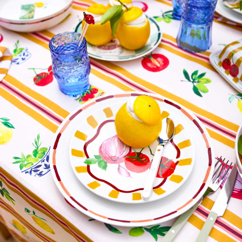 Porto Valentina Side Plate 20cm Verdura