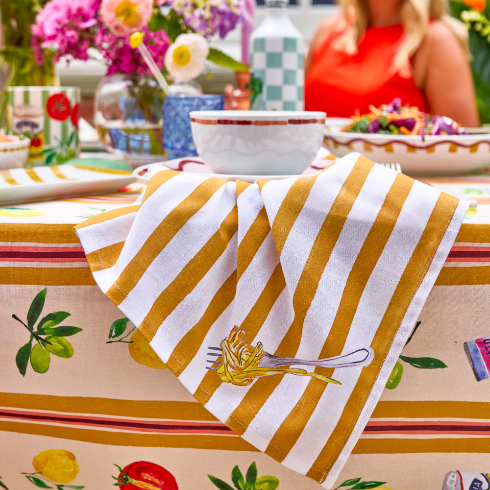 Porto Valentina Set of 4 Napkins 45x45cm Vintage