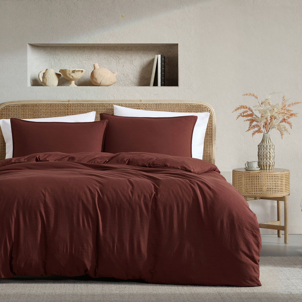Ardor Vintage Washed Quilt Cover Set
