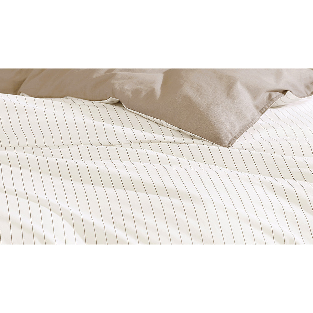 Ardor Kahn Stripe Quilt Cover Set
