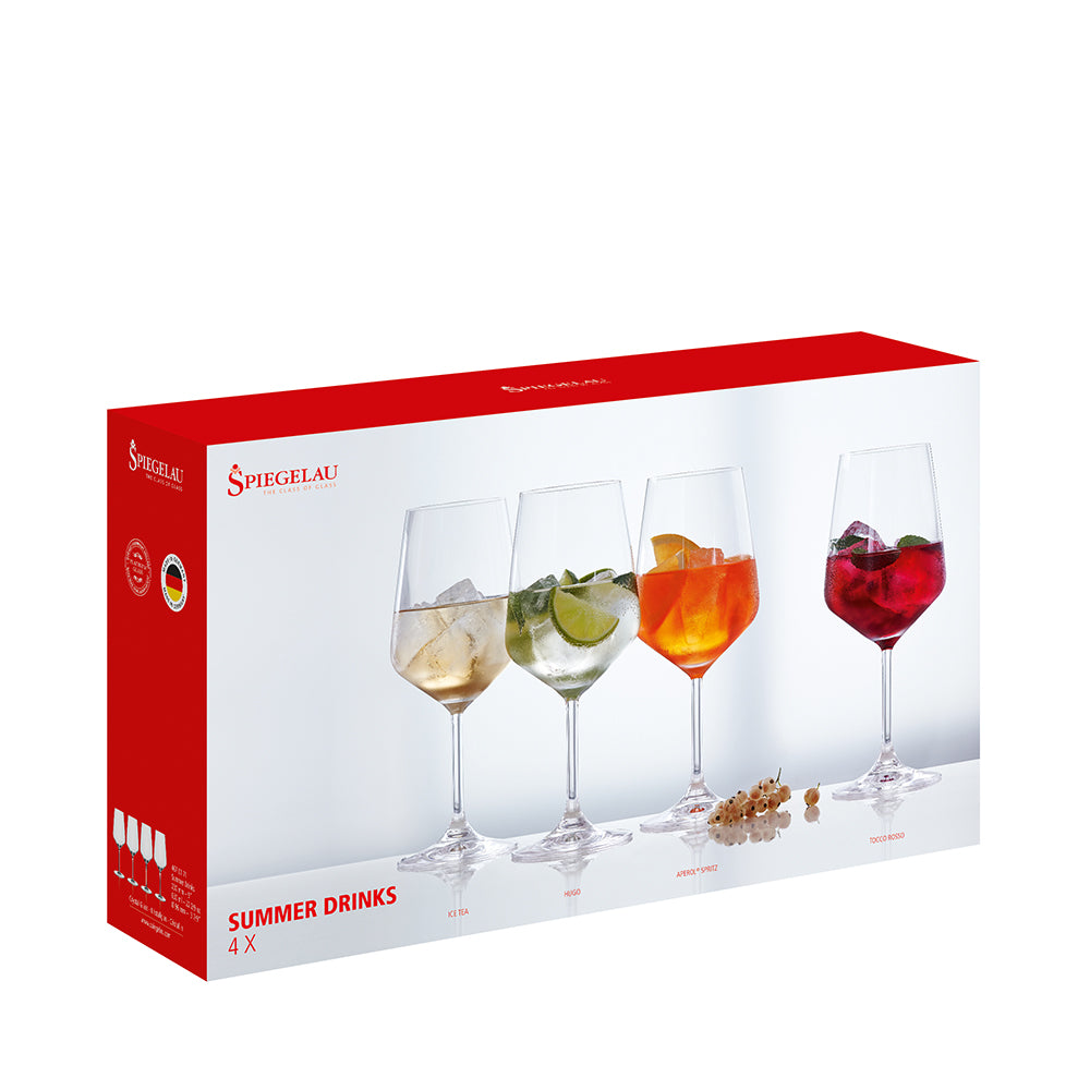 Spiegelau Special Glasses Summer Drinks Glass Set of 4