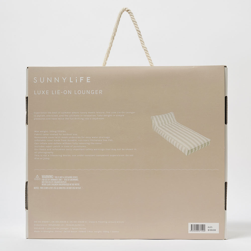 SUNNYLiFE Luxe Lie-On Lounger
