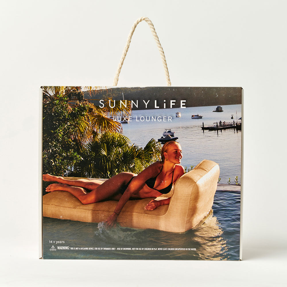 SUNNYLiFE Luxe Lie-On Lounger