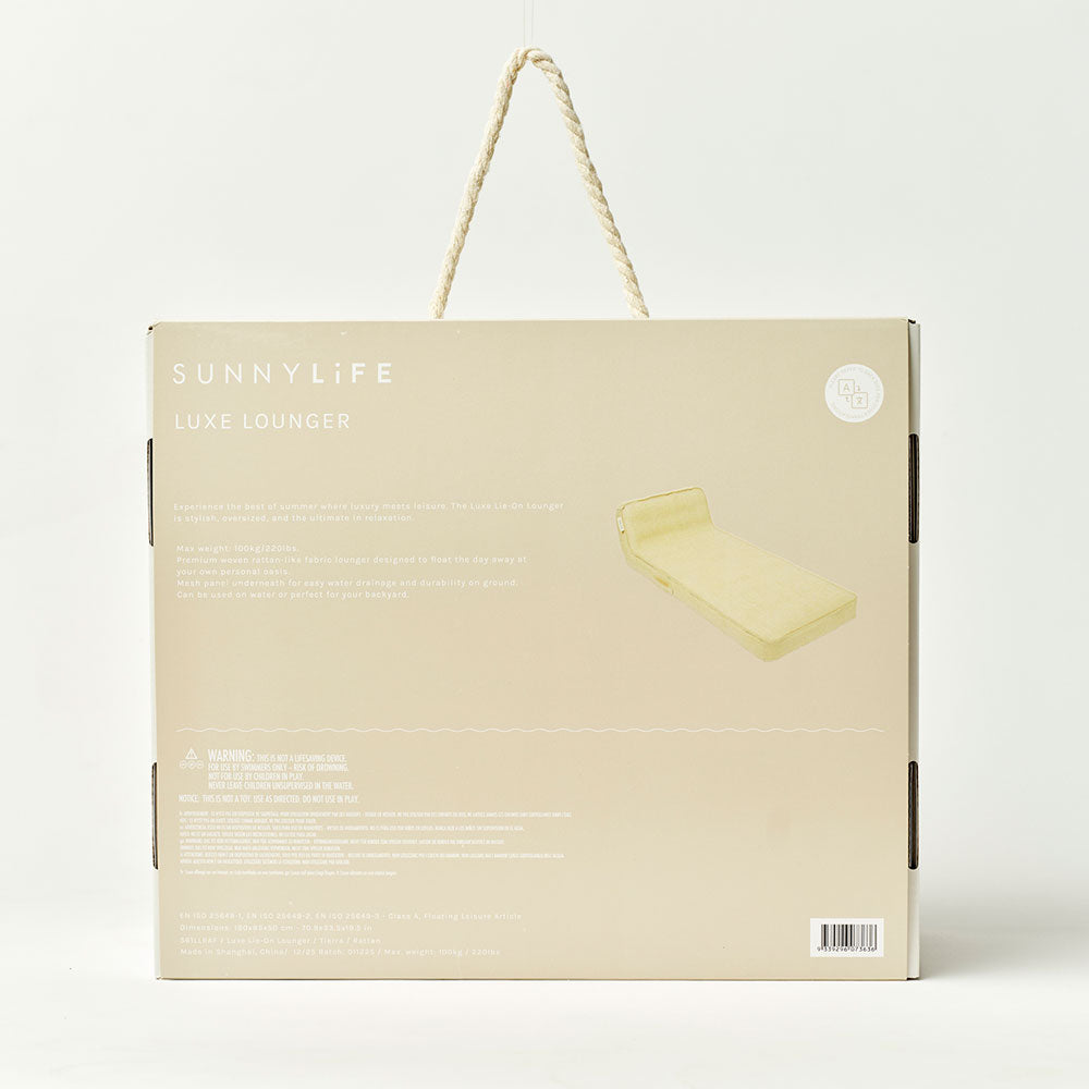 SUNNYLiFE Luxe Lie-On Lounger
