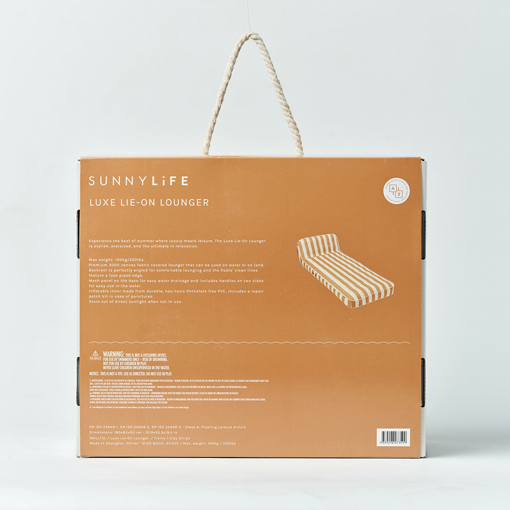 SUNNYLiFE Luxe Lie-On Lounger