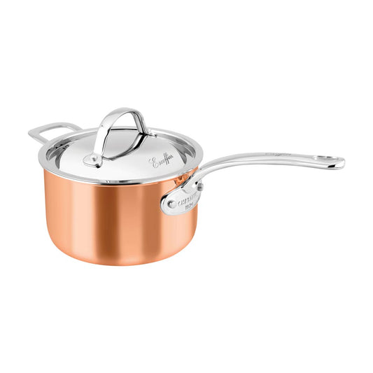 Chasseur Escoffier Induction Saucepan With Helper Handle - House