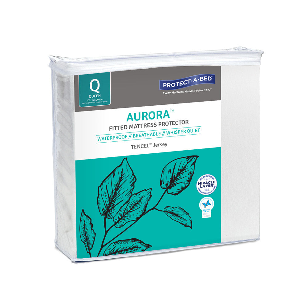 ProtectABed Aurora TENCEL Jersey Mattress Protector Double House