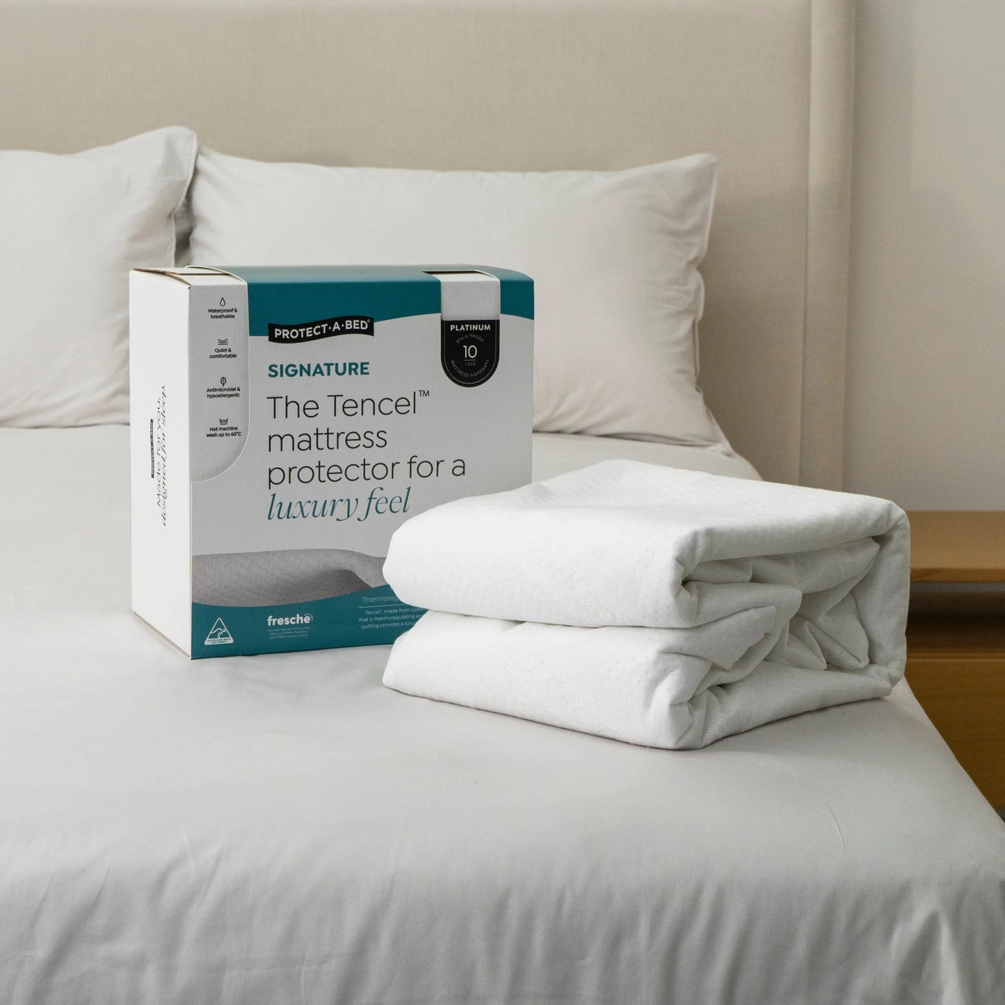 Protect-A-Bed Signature Tencel Jacquard Mattress Protector