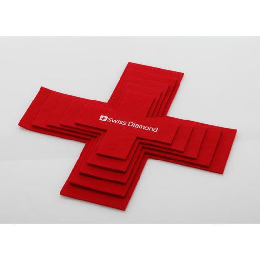 Swiss Diamond Felt Set of 5 Pan Protectors