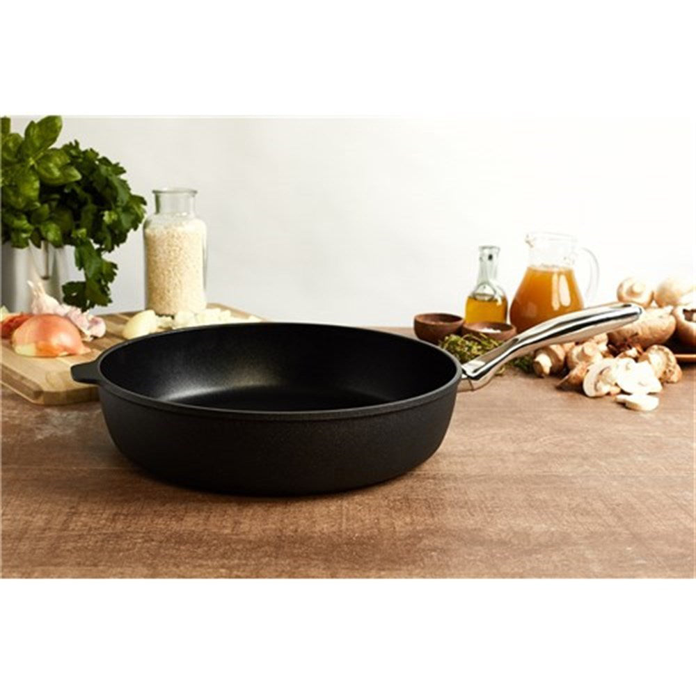 Swiss Diamond XD Induction Deep Saute Pan With Glass Lid 28cm/4.2L