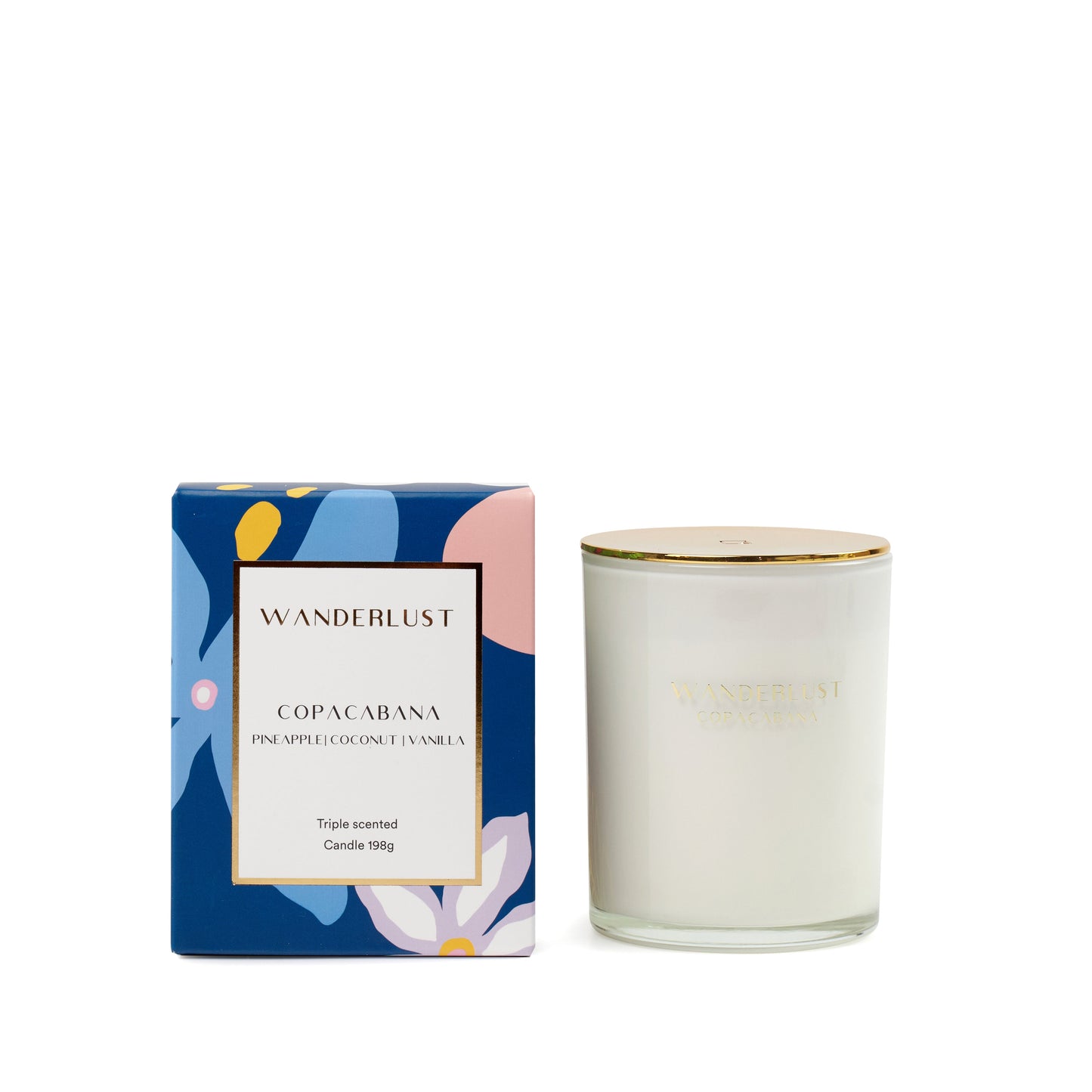 Salt & Pepper Wanderlust Candle with Lid 198g