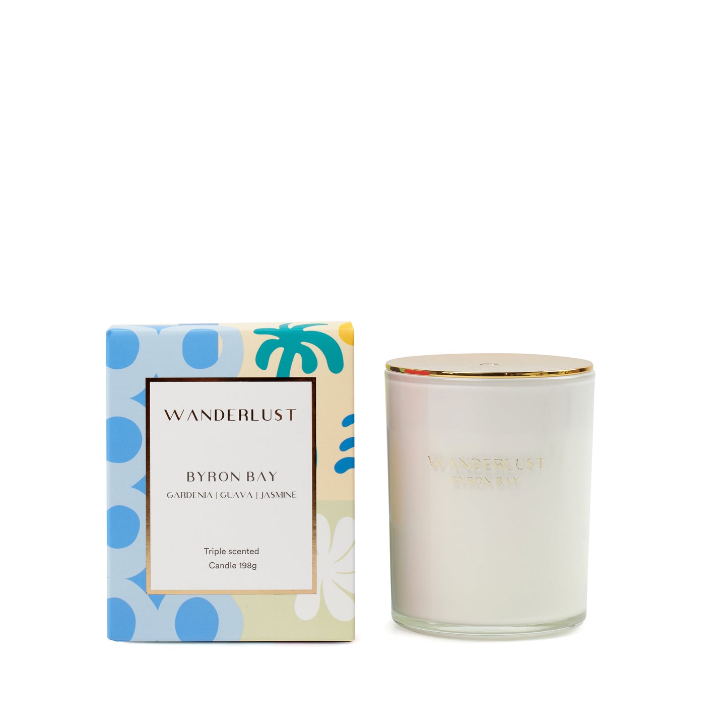 Salt & Pepper Wanderlust Candle with Lid 198g