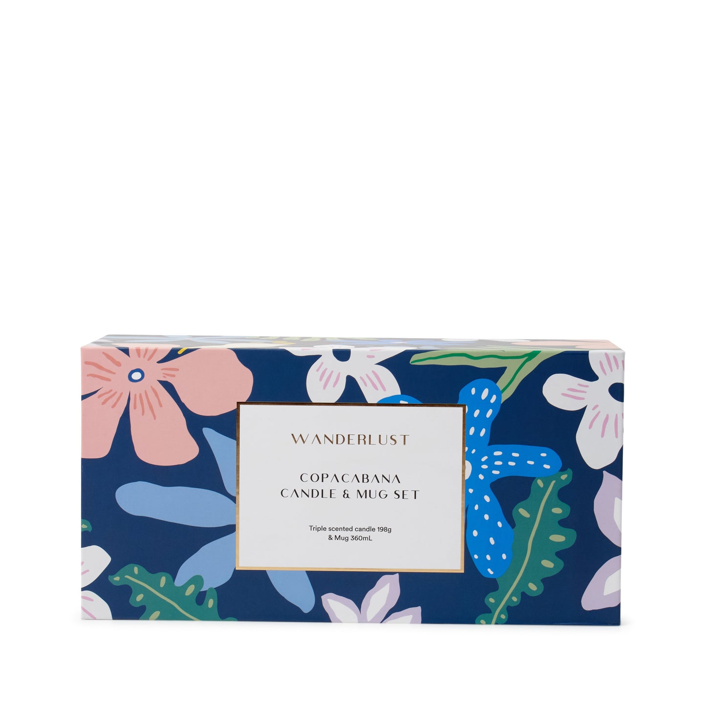 Salt & Pepper Wanderlust Mug with Candle Gift Pack