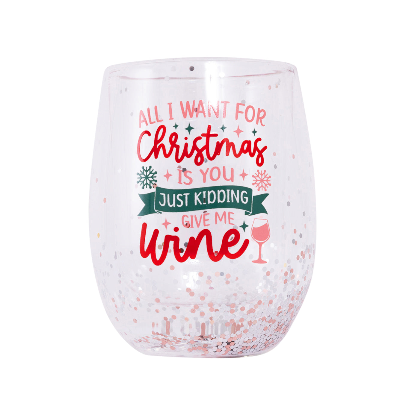 Splosh Christmas Stemless Glass