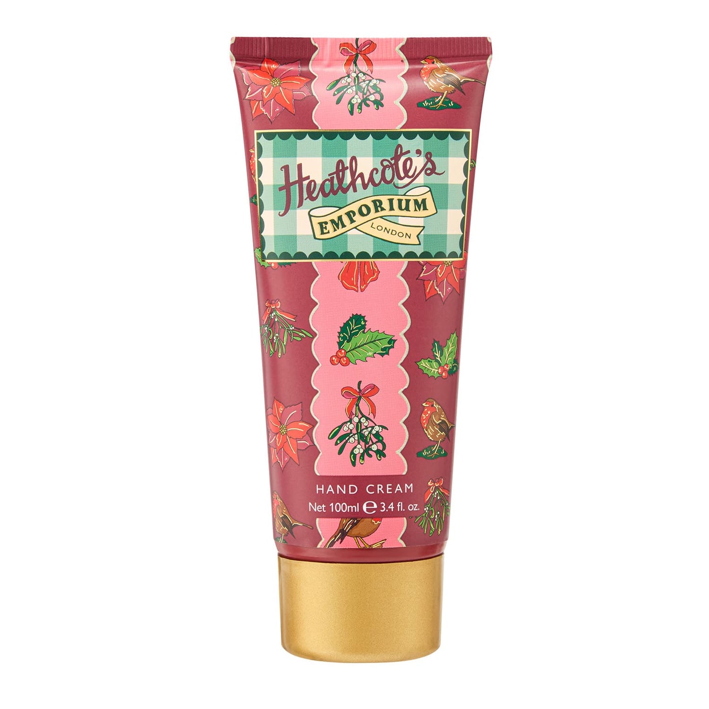 Heathcote's Emporium Festive Robin Hand Cream in Tin