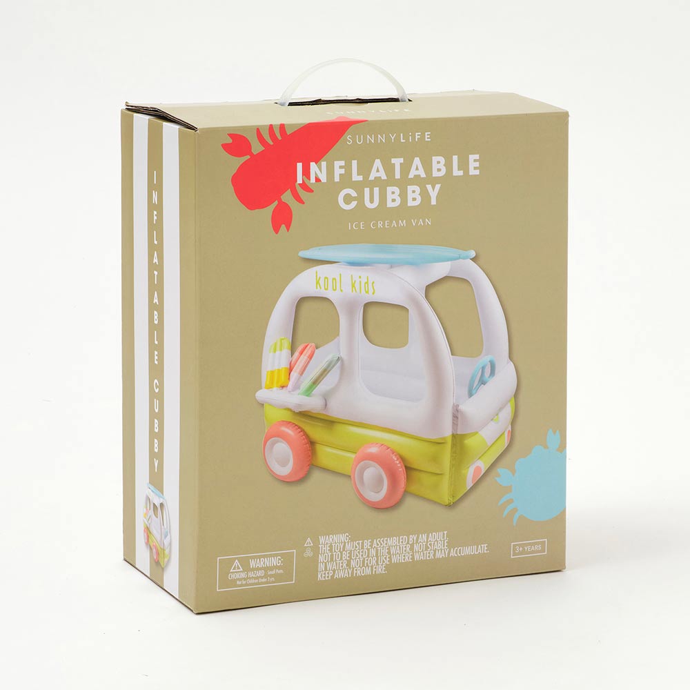 SUNNYLiFE Inflatable Cubby Ice Cream Van