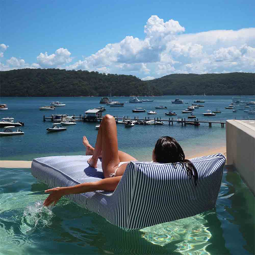 SUNNYLiFE Luxe Lie-On Lounger Float