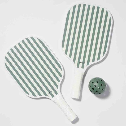 SUNNYLiFE Pickleball Set The Vacay Olive