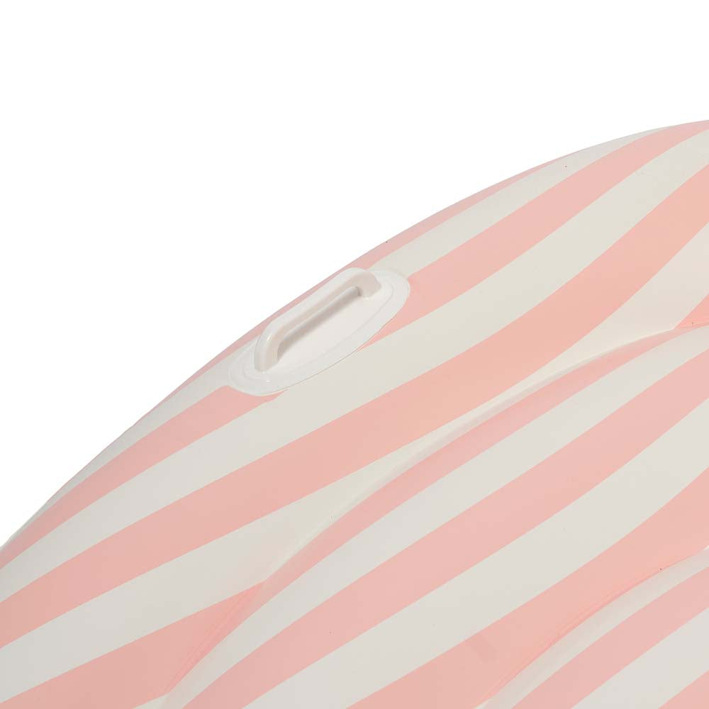 SUNNYLiFE Twin Heart Lie-On Stole My Heart Pink Stripe