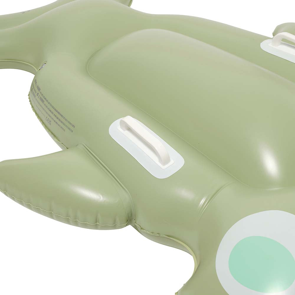 SUNNYLiFE Kids Lie-On Float Salty The Shark Khaki
