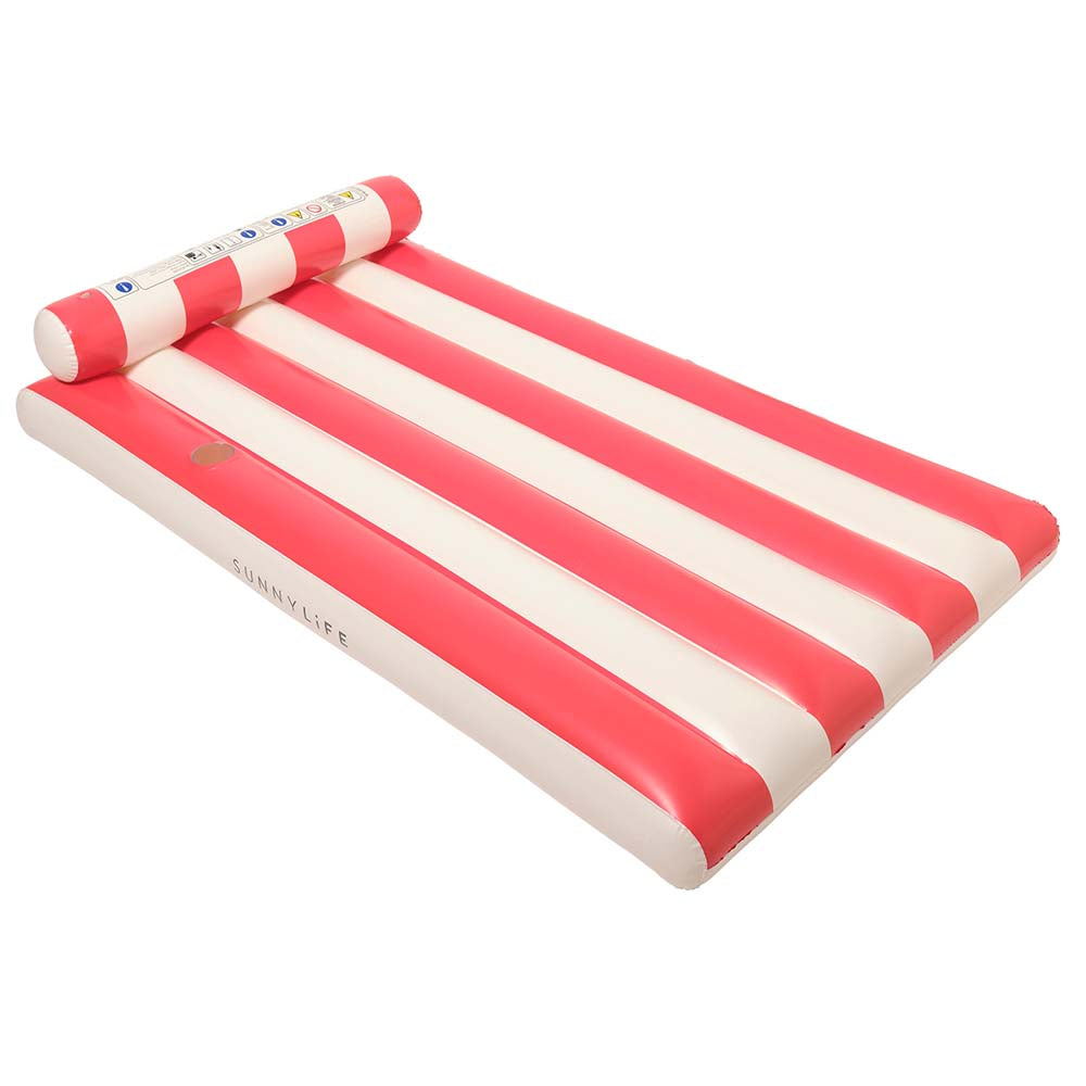 SUNNYLiFE Luxe Lilo red