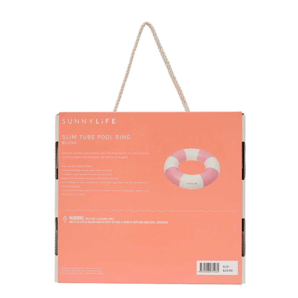 SUNNYLiFE Slim Tube Pool Ring