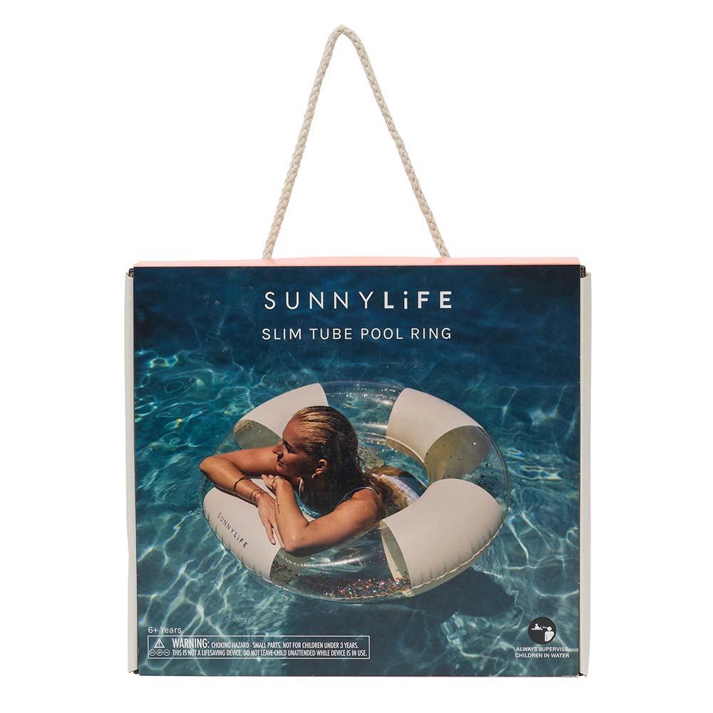 SUNNYLiFE Slim Tube Pool Ring